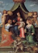 Andrea del Sarto Salin-day Saints mysterious marriage oil painting on canvas
